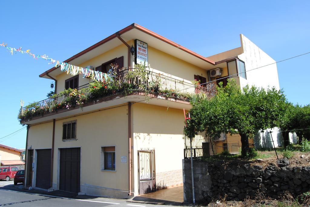 B&B Casa Paolo Fiumefreddo di Sicilia Bagian luar foto